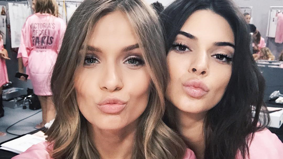 The Most Glamorous Selfies At The Victoria's Secret Fashion Show