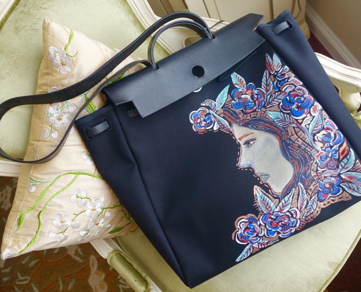 WATCH: Heart Evangelista shows off luxury bag hand-painted with 'language  of my soul