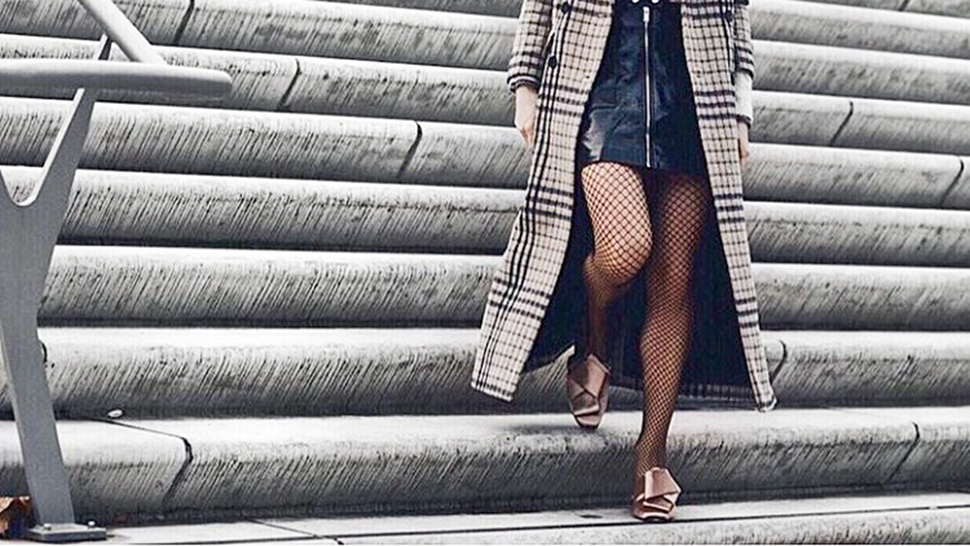 Here’s How You Can Wear Fishnet Tights Like a Fashion Girl