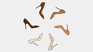 This Shoe Brand Sells 10 Different Shades Of Nude Heels
