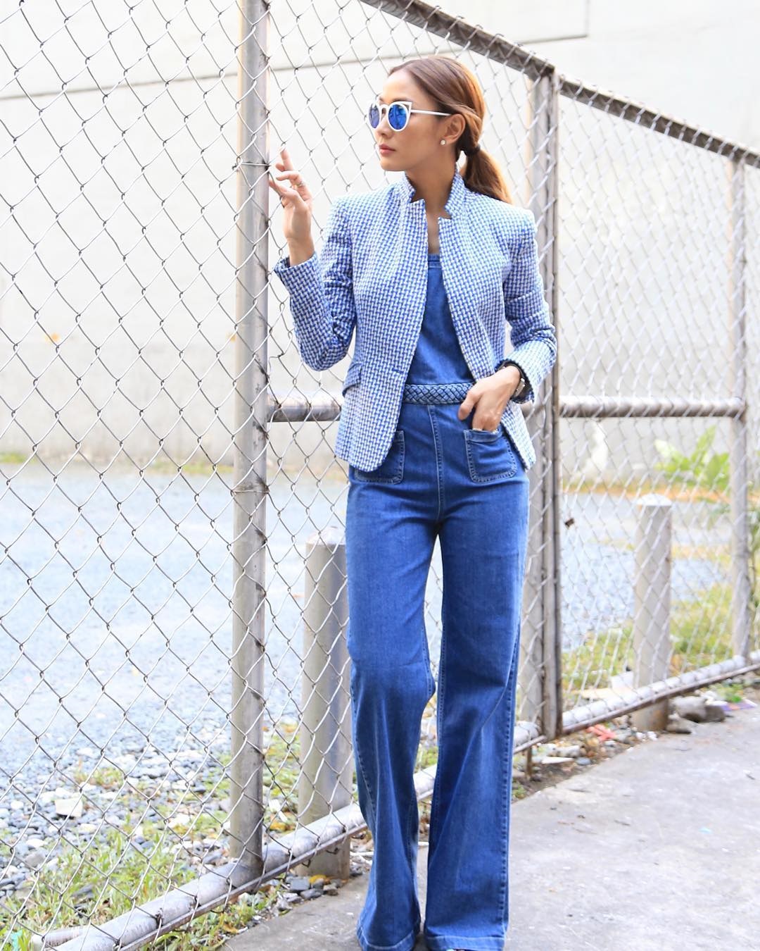 5 Times Marie Lozano Made Denim Look Chic | Preview.ph