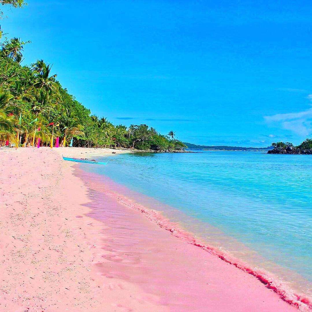 pink beach cancun