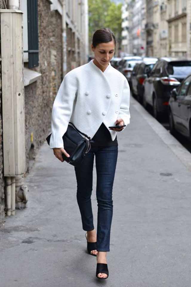 17 Chic Denim And White Outfit Combos To Cop This Summer