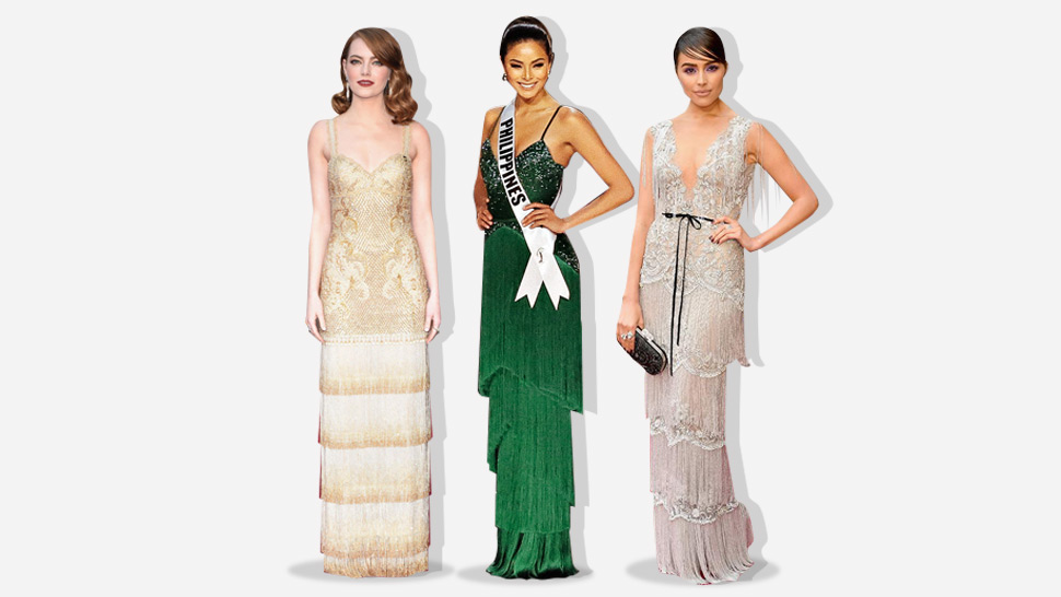 The Love Affair With the Fringed Gown Is Real