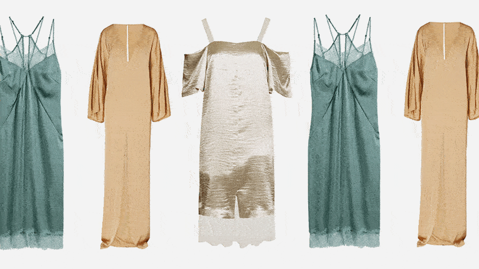 10 Satin Dresses For A Sultry Summer Wardrobe