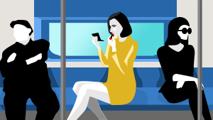 How To Do Your Makeup Inside The Mrt