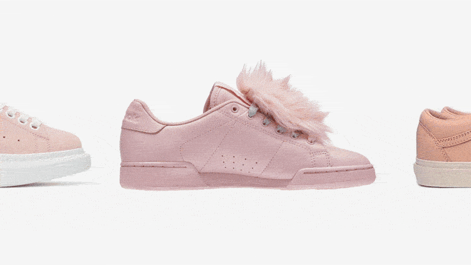 8 Pink Sneakers We're Totally Blushing Over