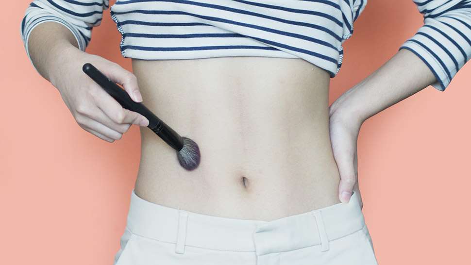Lotd: How I Faked Having Abs Using Makeup