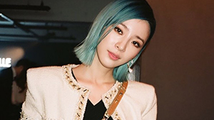 This Korean Model Proves You Can Still Be Stylish Even With Green Hair