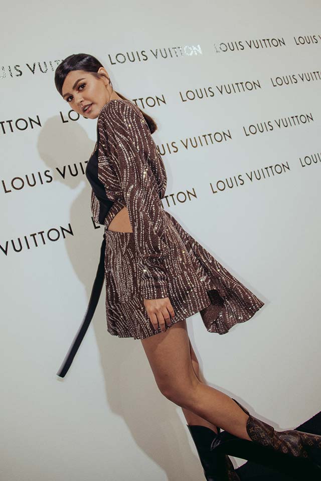 All The Outfits We Loved At Louis Vuitton's Launch In Solaire