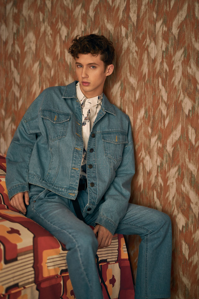 Troye Sivan Rocks Fiorucci's Monogram Denim