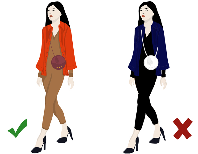 5 Fashion Mistakes You're Unconsciously Doing When You Wear Color