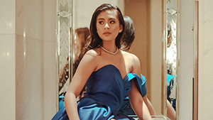 Lotd: Gabbi Garcia Stuns In Something Blue At The Red Charity Gala