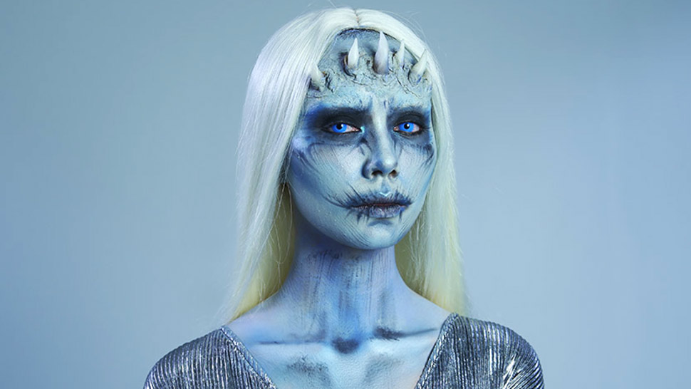 You Have To Watch This Girl Transform Into A White Walker
