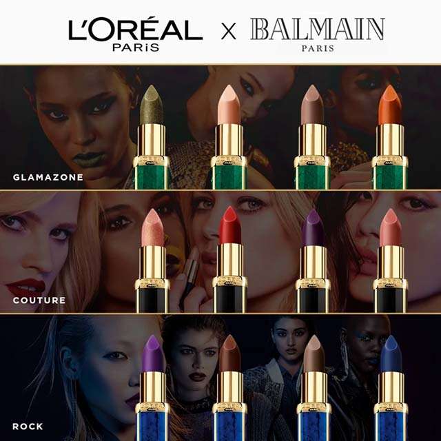 Balmain loreal discount ad