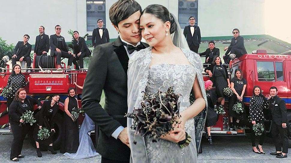 You Have To See Chynna Ortaleza And Kean Cipriano's All-black Wedding