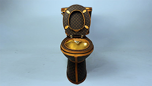 This $100,000 Toilet Is Made Up Of 24 Louis Vuitton Bags