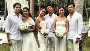 All The Stylish Attendees At Maxene Magalona And Rob Mananquil's Beach Wedding