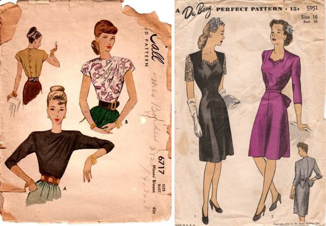 Browse a Collection of Over 83,500 Vintage Sewing Patterns