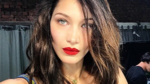 Lotd: This Hairstyle Is Bella Hadid's Secret To Taking Better Selfies