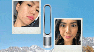 Here's What Sleeping With An Air Purifier Did To A Beauty Editor's Skin