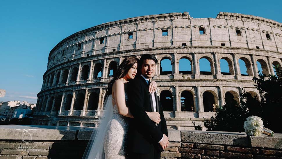 This Couple's Wedding In Rome Is Incredibly Chic And Dreamy