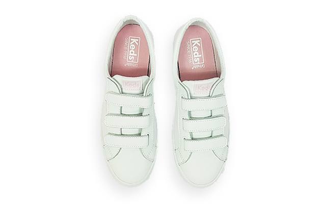 keds white velcro shoes