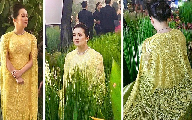 The Dress Kris Aquino's Wearing in Crazy Rich Asians Film