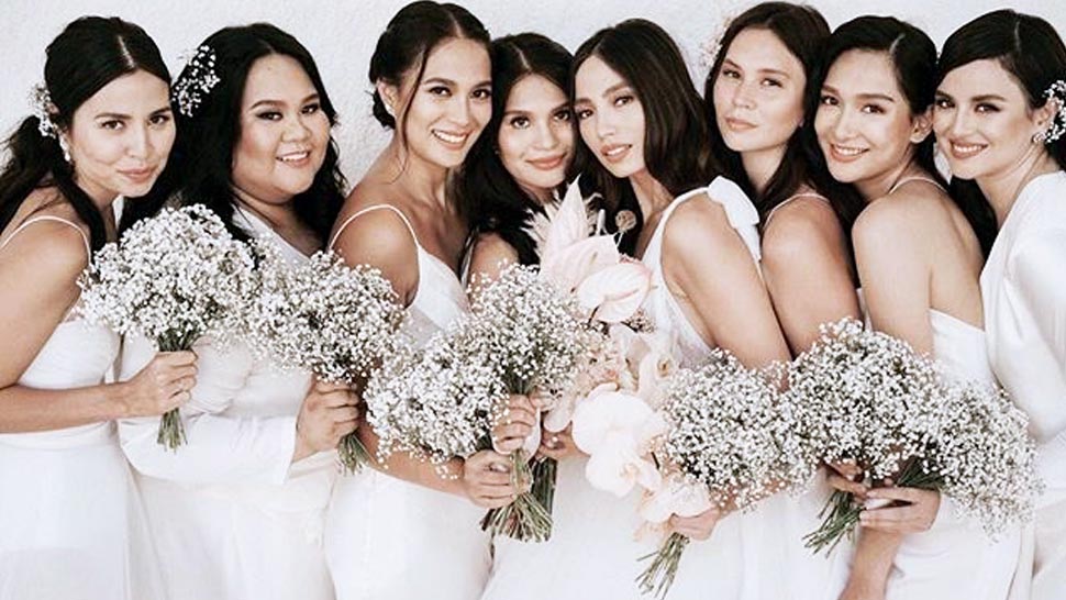 This Flattering Neckline Was The Favorite At Martine Cajucom's Wedding