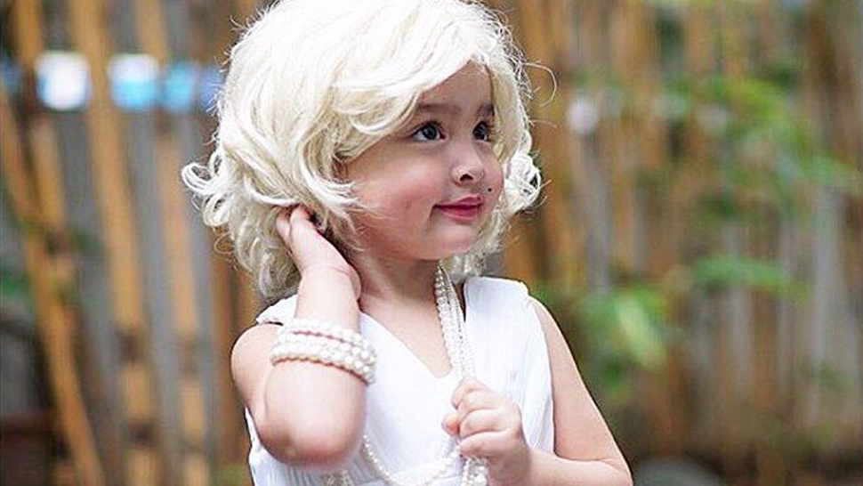Zia Dantes Dressed as Marilyn Monroe Is the Cutest Thing You'll See Today