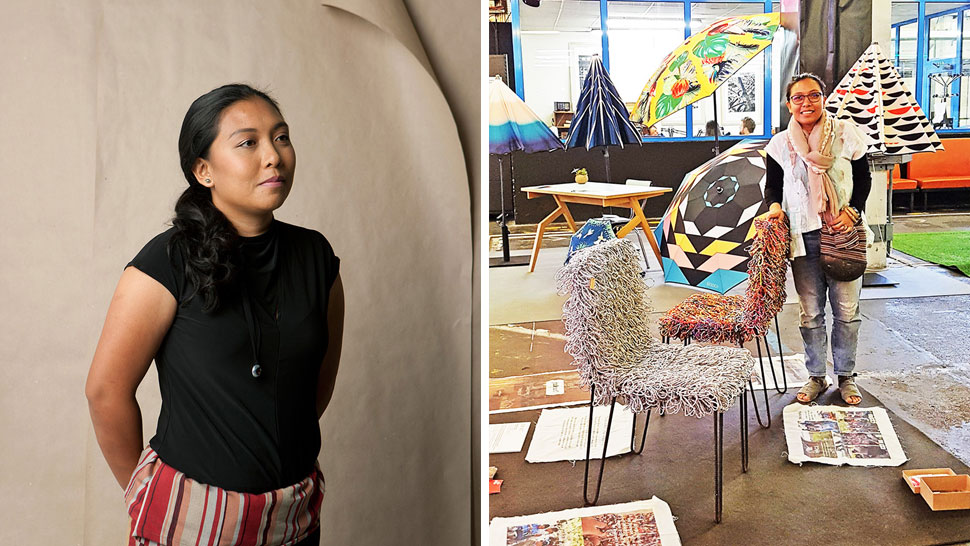 This Filipina Exhibited Her Upcycled Furniture At Paris Design Week