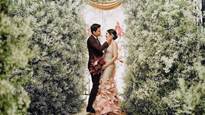 Lotd: Kat Ramnani Was A Blushing Bride At Their Manila Wedding Reception