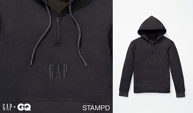 gap stampd hoodie