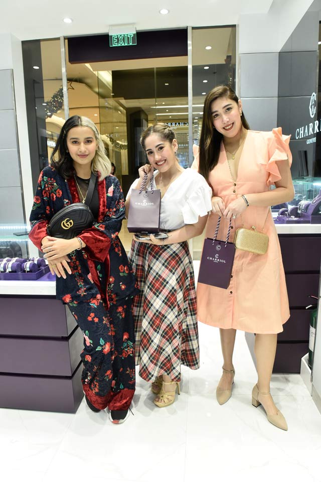 Maxene Magalona, Lovi Poe, Attend the Charriol Christmas Dinner ...