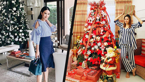 Here's How Celebs Decorated Their Christmas Trees This Year