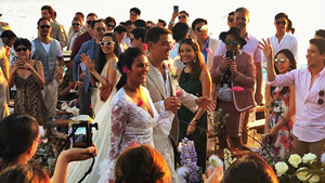 What The Guests Wore To Iza Calzado And Ben Wintle's Wedding