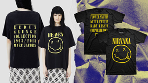 Nirvana Sues Marc Jacobs For Copying The Band's Smiley Face Logo