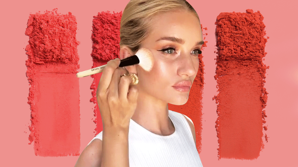 Here's Where Exactly You Should Apply Blush