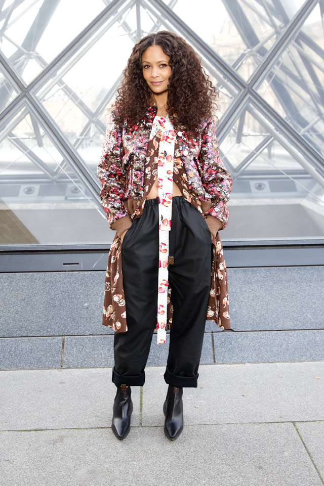 The Celebrities at the Louis Vuitton Women's F/W 2019 Fashion Show ...