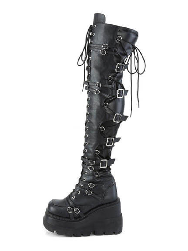 blackpink white boots