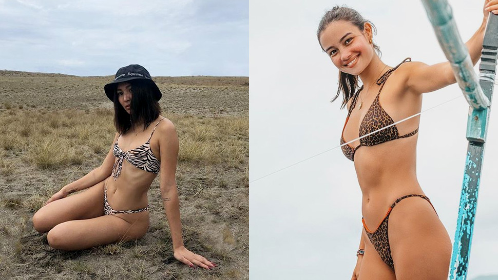 These Local Celebrities Will Convince You To Wear Animal Print Swimsuits