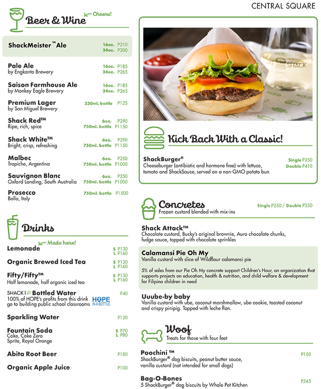 Shake Shack Menu Shake Shack Singapore Menu With Pric vrogue.co