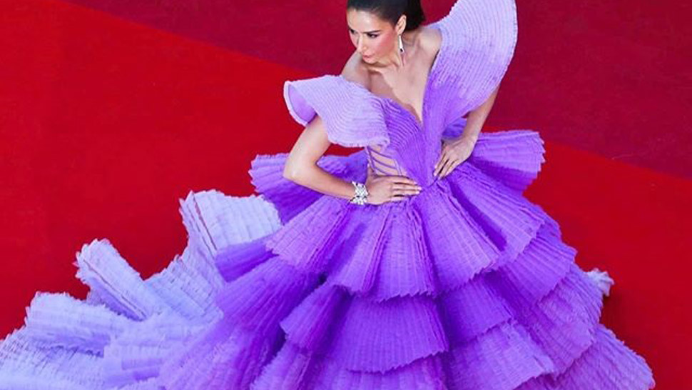 These Michael Cinco Gowns Turned Heads At The Cannes Film Festival 2019