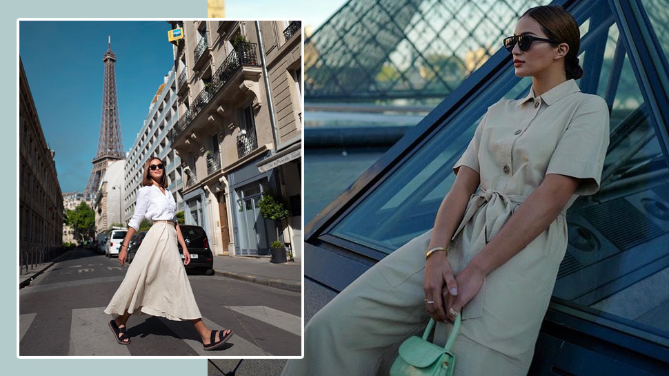 You Have to See Sarah Lahbati's Chic OOTDs in Paris