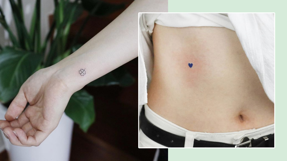 20 Super Tiny Tattoo Ideas If It's Your First Time Getting Inked