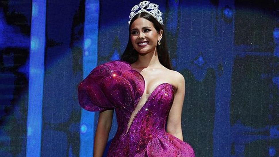 Catriona Gray Wore Not Just One But Two Sparkling Gowns To Bb. Pilipinas