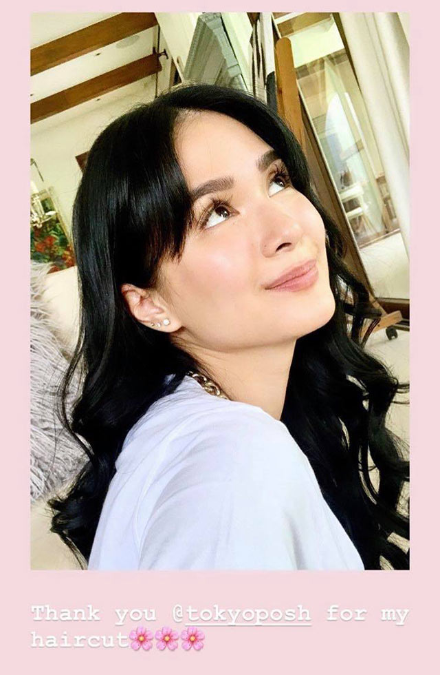 LOTD Heart Evangelista's New Haircut with Bangs Preview.ph