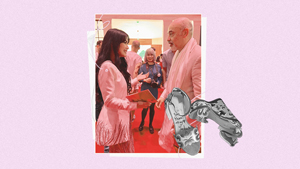 Christian Louboutin Gave Heart Evangelista A Signed Pair Of Shoes