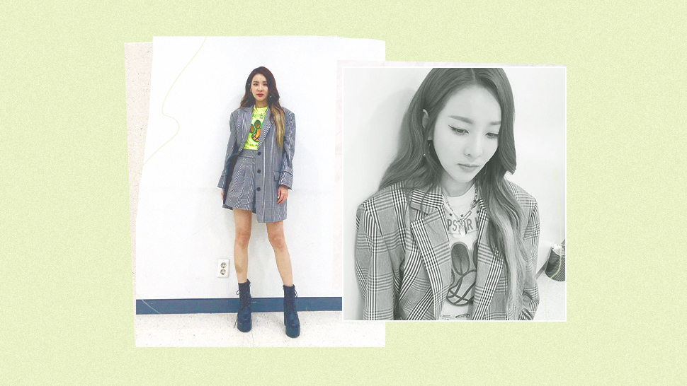 Sandara Park Has a Non-Intimidating Way to Wear the Neon Trend