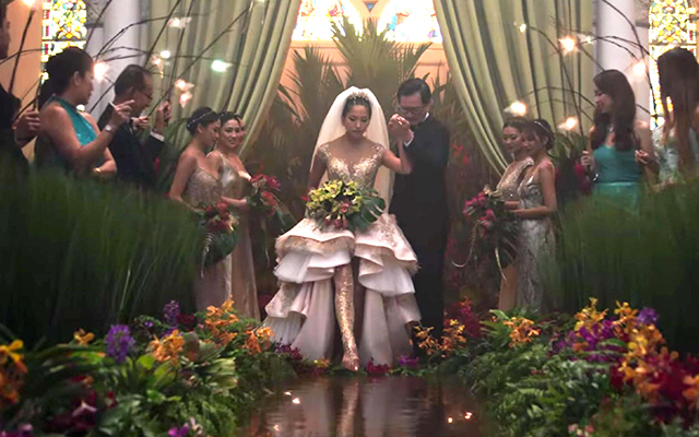 Dave Sandoval Wedding Aisle Inspired By Crazy Rich Asians